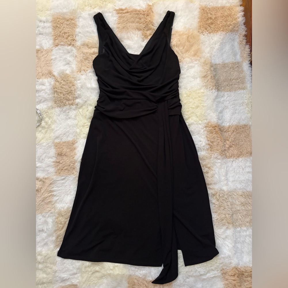 ‼️ Sale ‼️ Connected Apparel Black Ruffly Dress